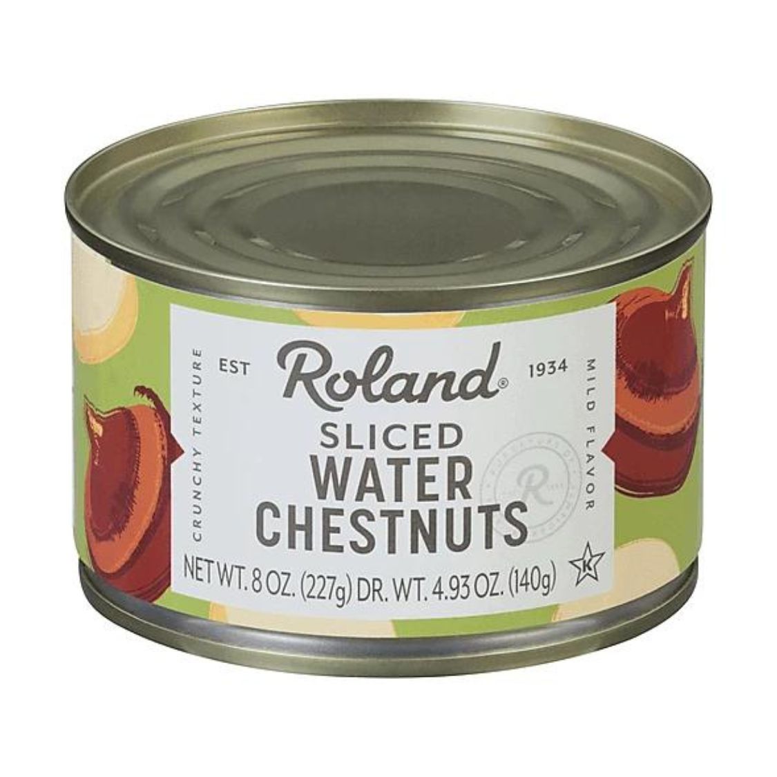 Roland Sliced Water Chestnuts 8 oz