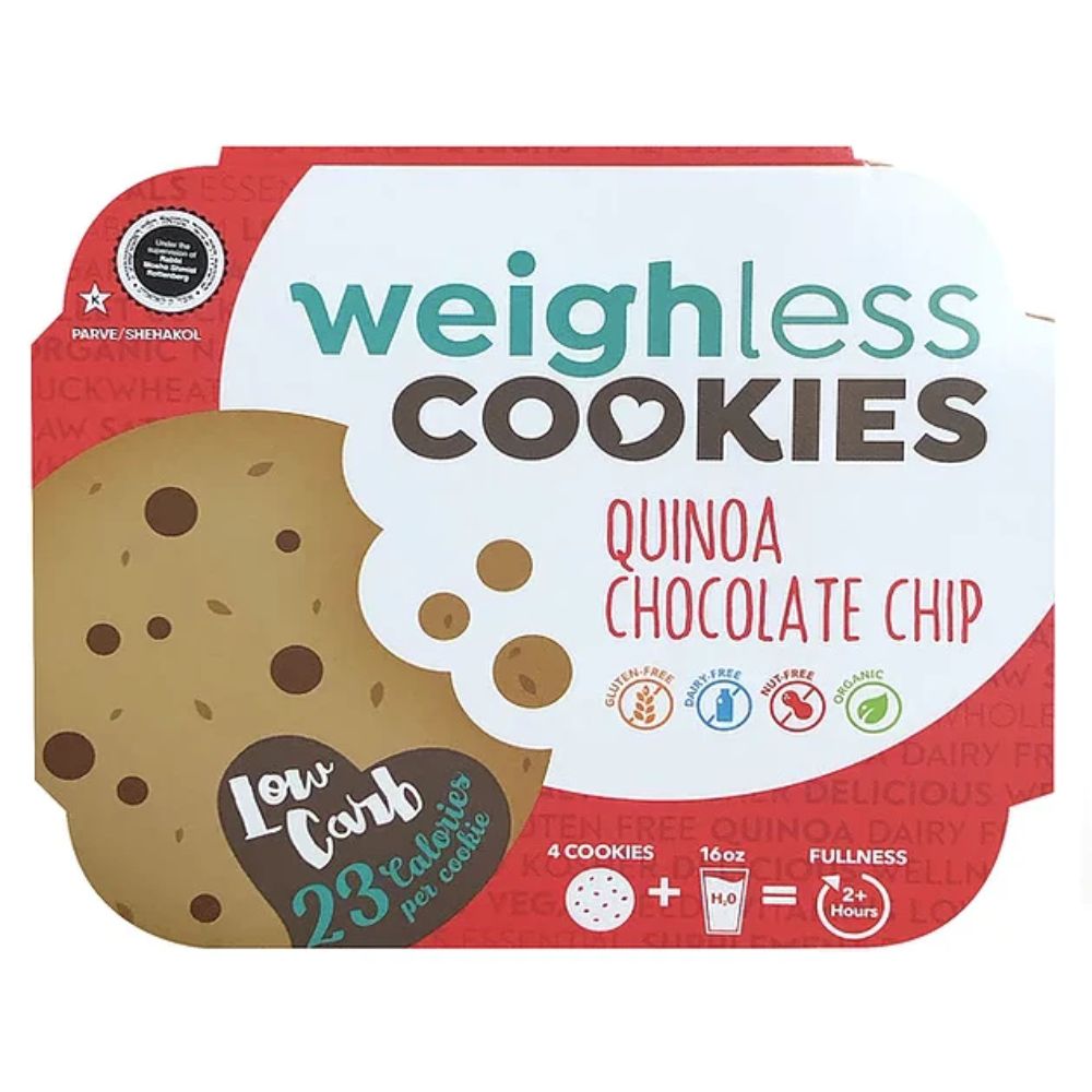 Weighless Quinoa Chocolate Chip Cookies 4 ct