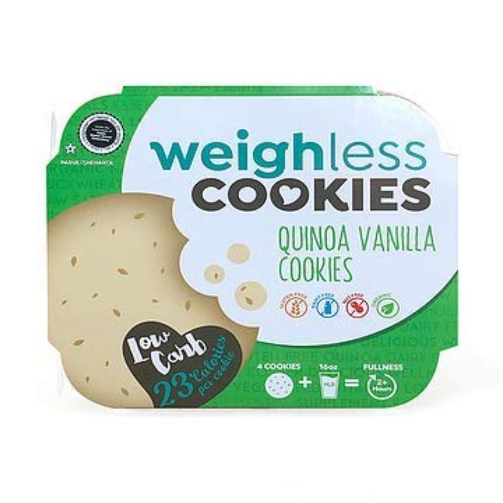 Weighless Quinoa Vanilla Cookies 4 ct