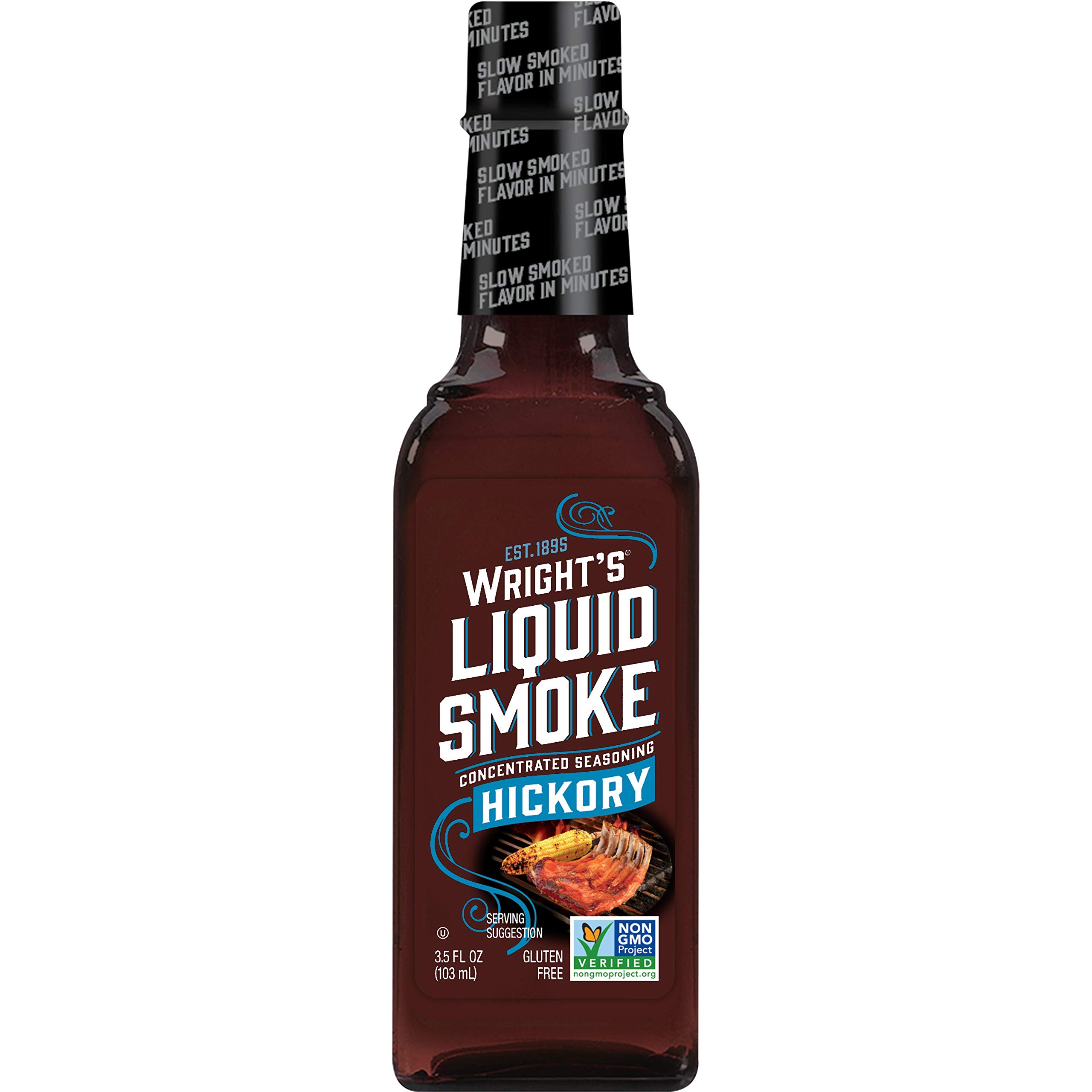 Wright's Hickory Liquid Smoke Seasoning 3.5 oz