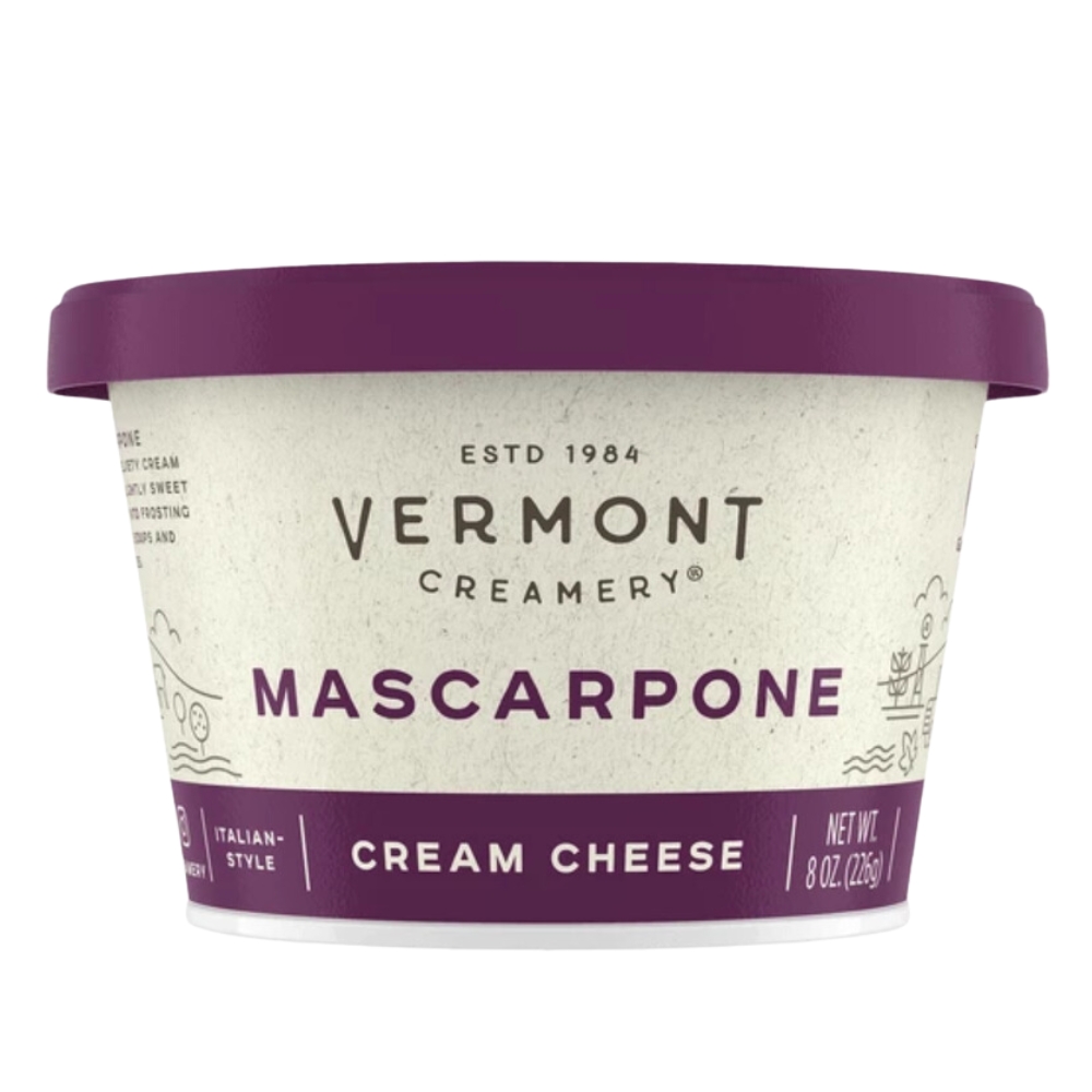 Vermont Creamery Mascarpone Italian-Style Cream Cheese 8 oz