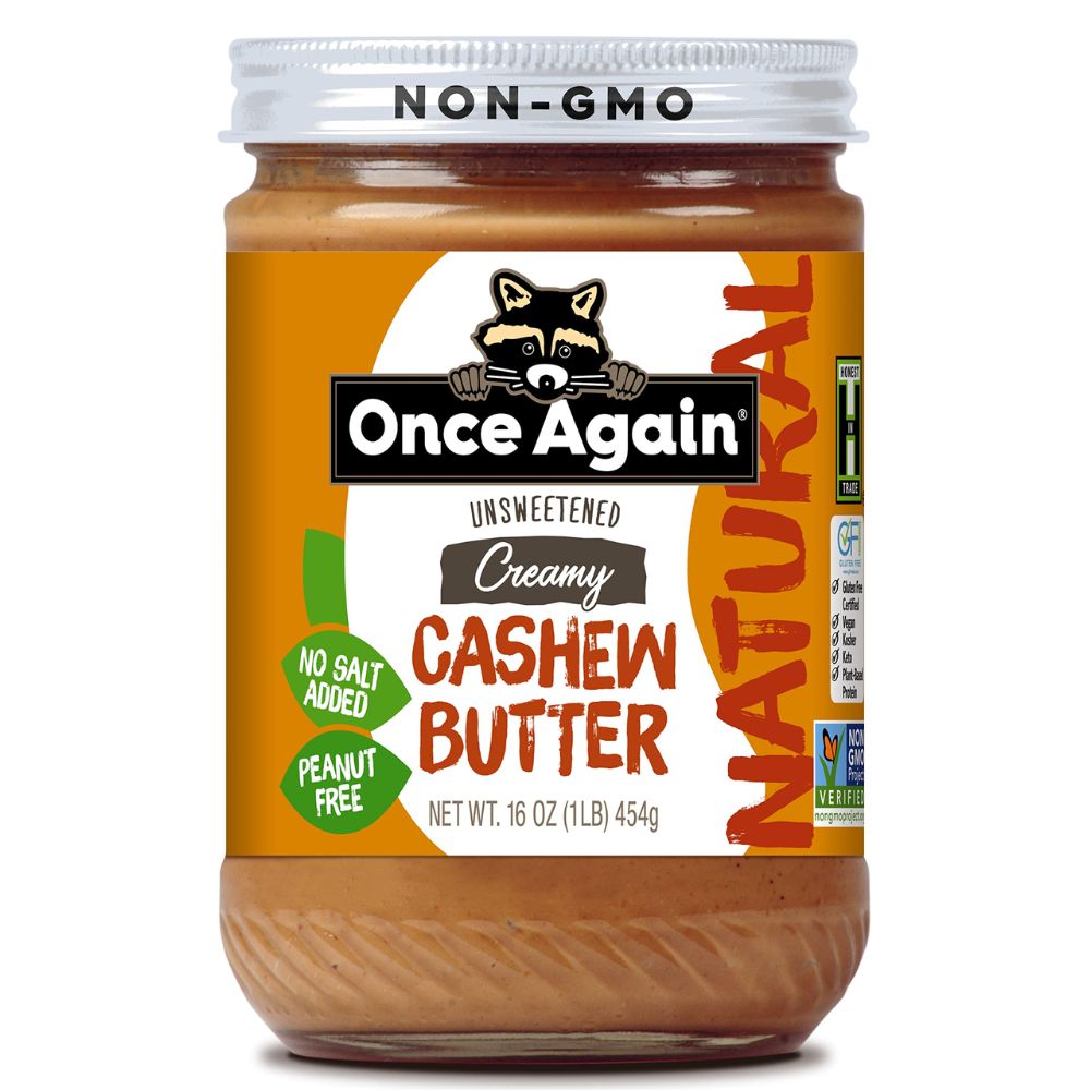 Once Again Creamy Cashew Butter 16 oz