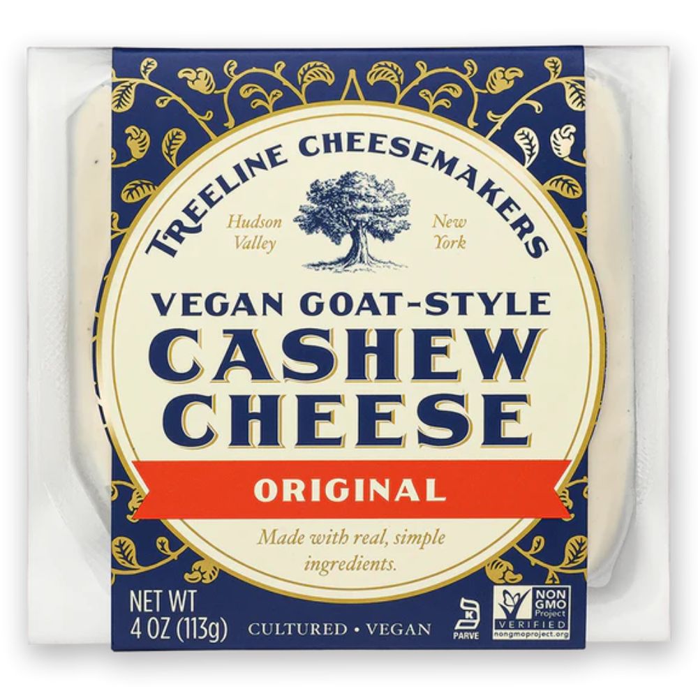 Treeline Cheesemakers Original Vegan Goat-Style Cashew Cheese 4 oz