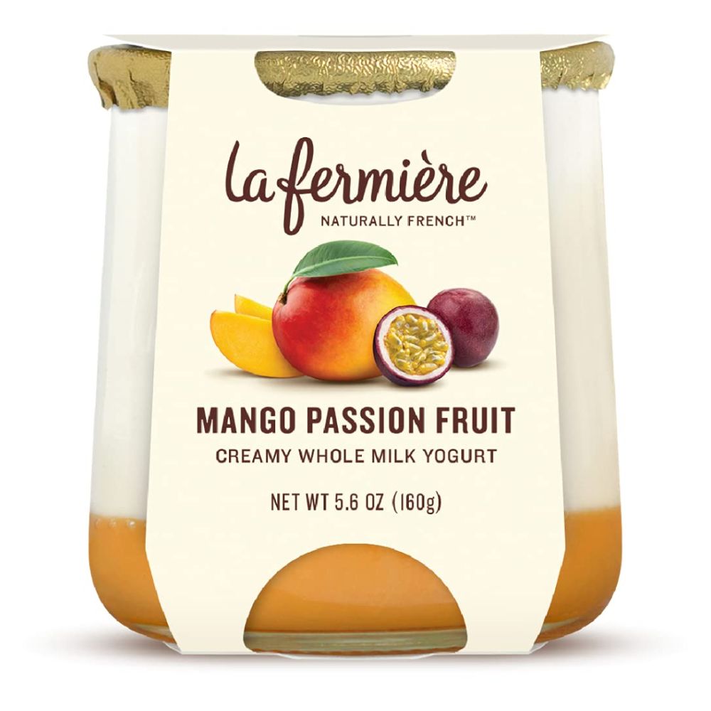 La Fermiere Mango Passion Fruit Whole Milk Yogurt 5.6 oz