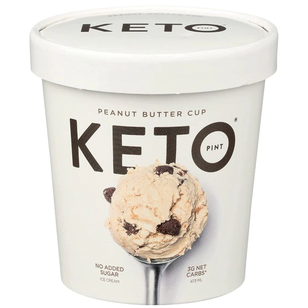 Keto Pint Peanut Butter Cup Ice Cream 16 oz