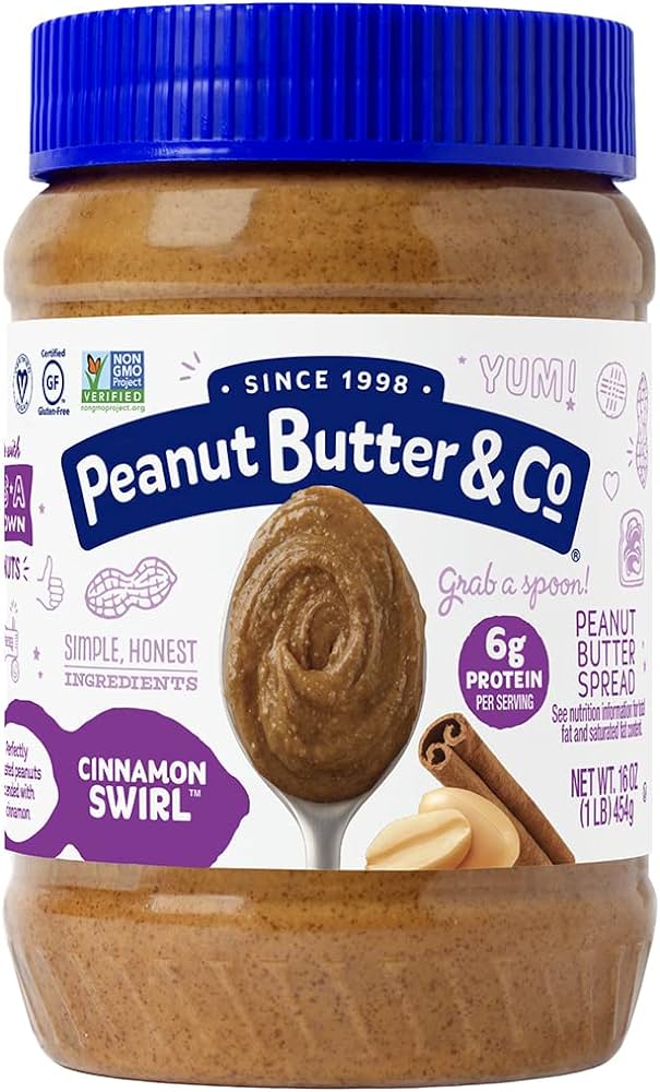 Peanut Butter & Co Cinnamon Swirl Peanut Butter 16 oz