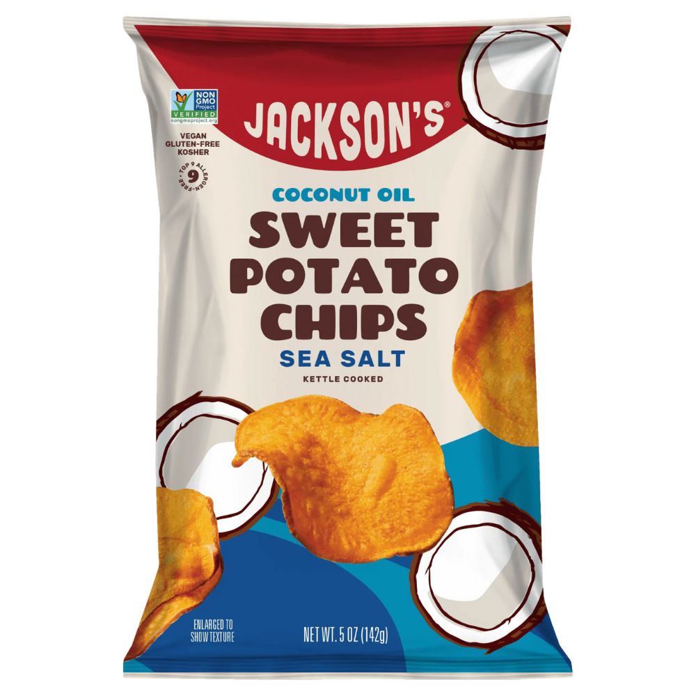 Jackson's Sea Salt Sweet Potato Chips 5 oz