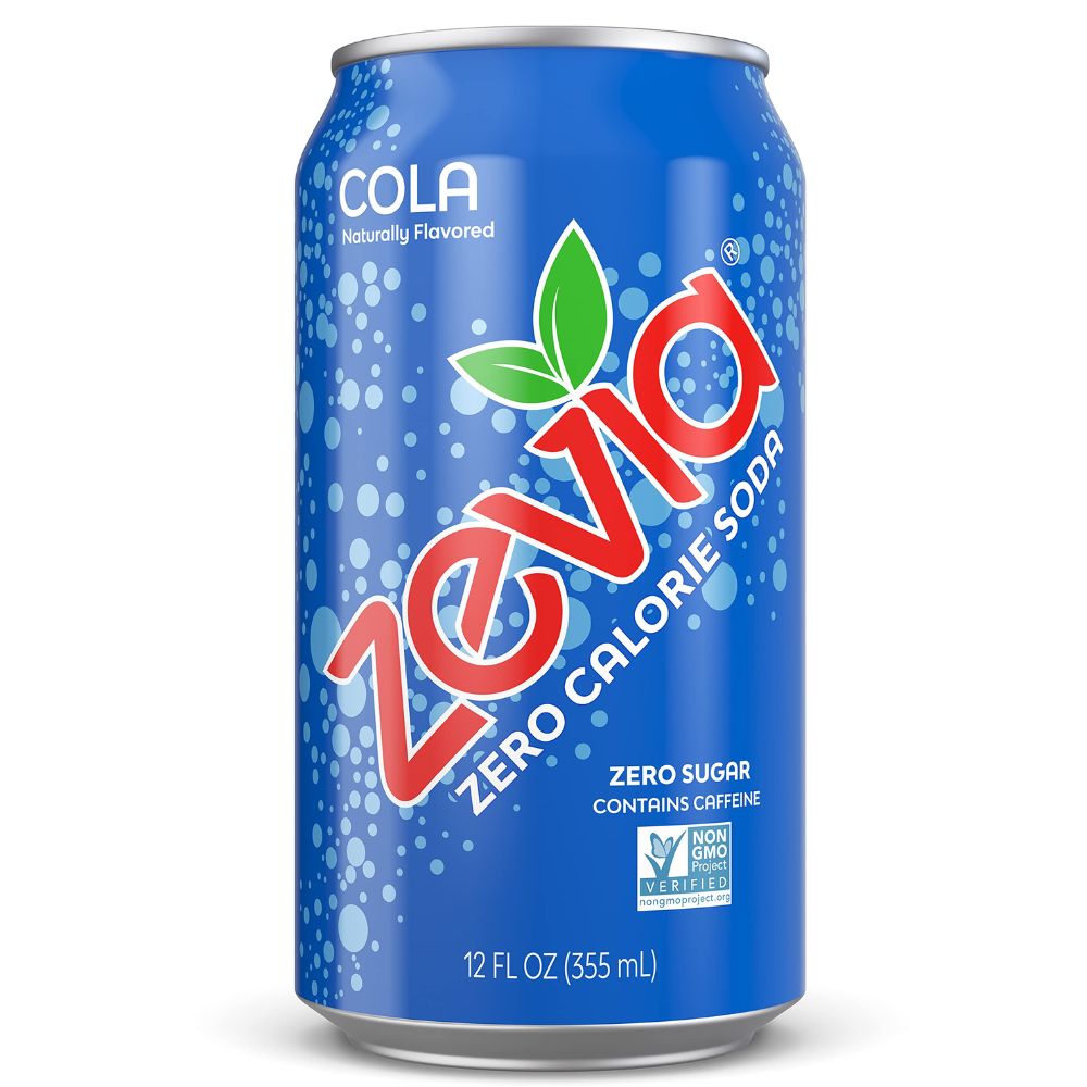 Zevia Naturally Flavored Zero Calorie Soda 12 oz