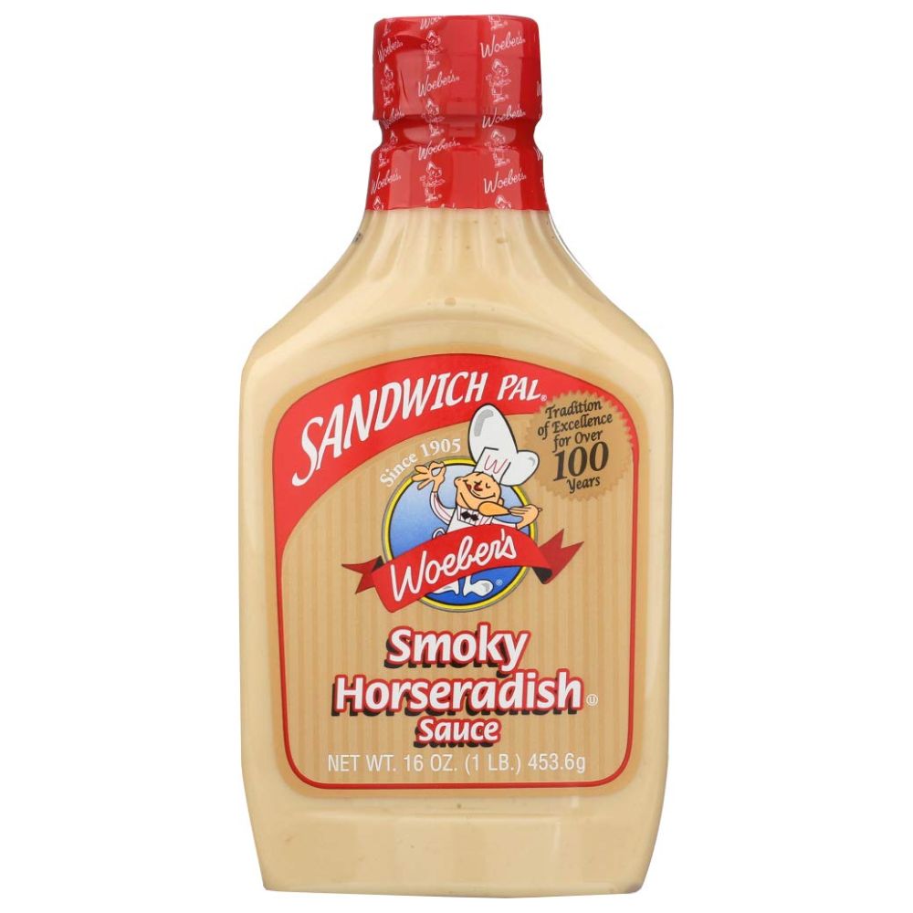 Woeber's Sandwich Pal Smoky Horseradish Sauce 16 oz
