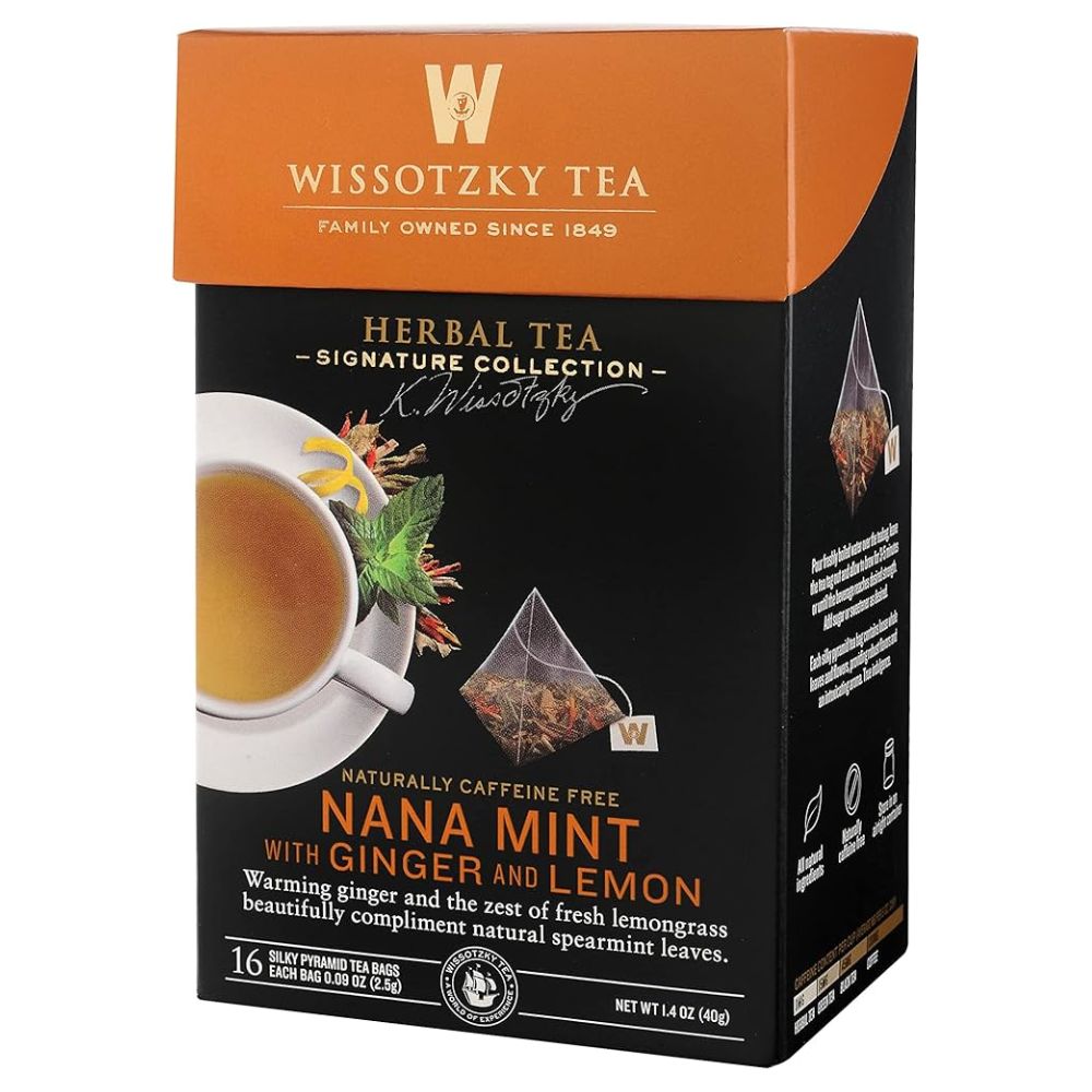 Wissotzky Signature Collection Ginger Lemon With Nana Mint 16 ct