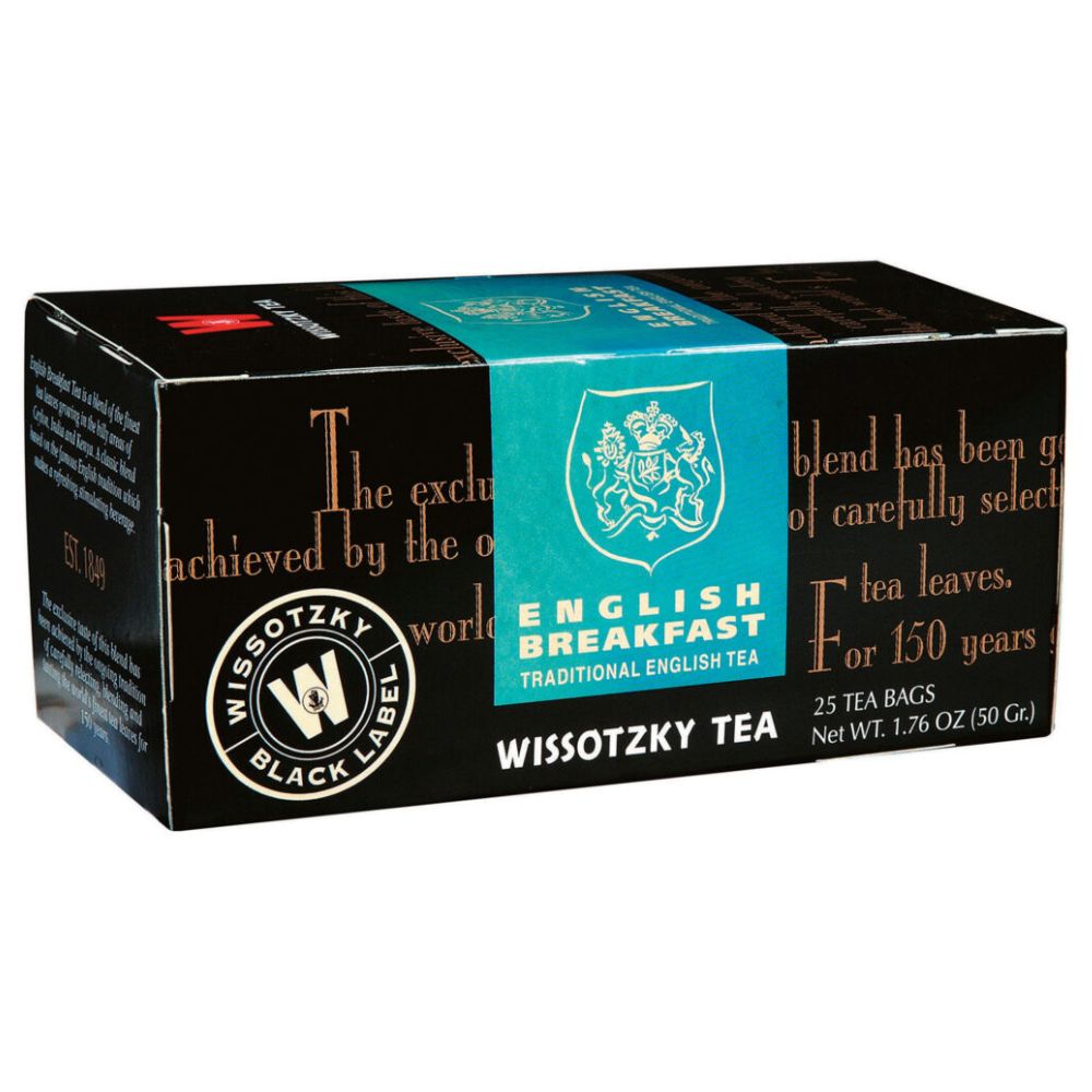 Wissotzky English Breakfast Tea 25 ct