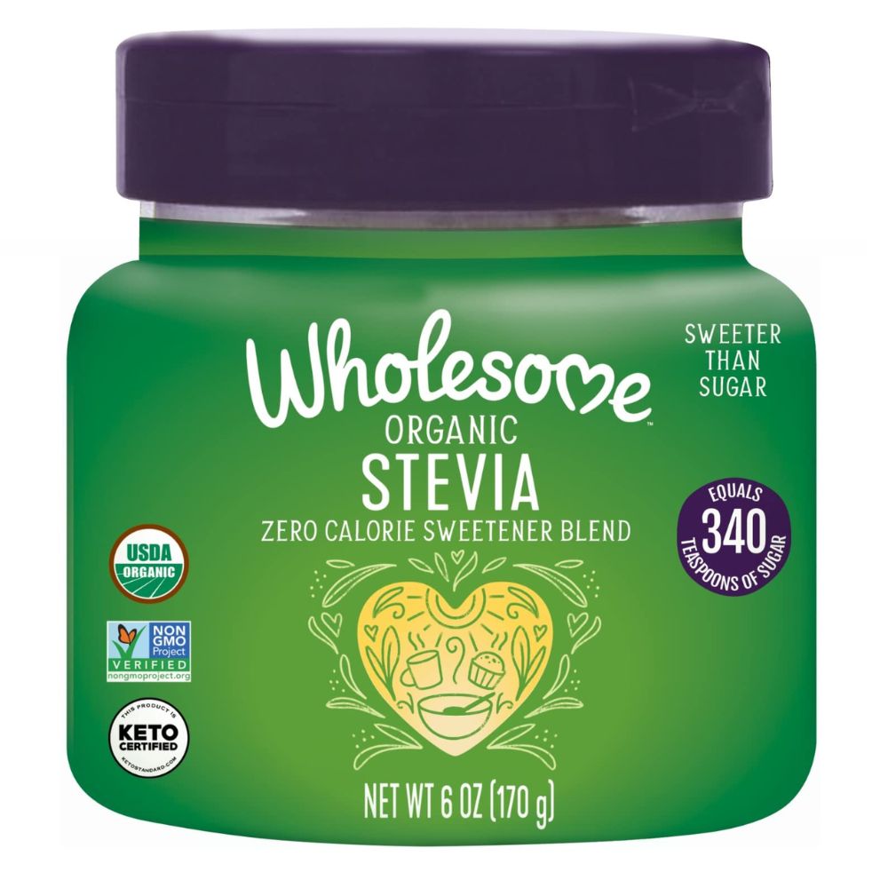 Wholesome Organic Stevia Zero Calorie Sweetener 6 oz