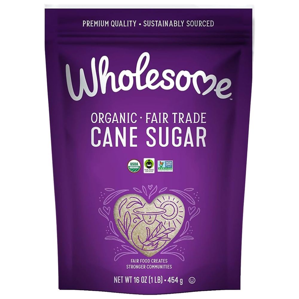 Wholesome Organic Cane Sugar 16 oz