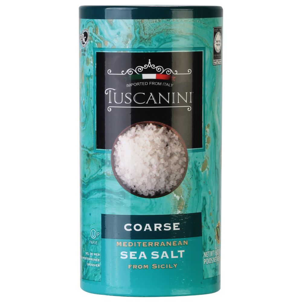 Tuscanini Coarse Mediterranean Sea Salt 16 oz