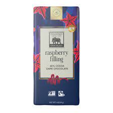 Endangered Species Dark Chocolate Raspberry Filling 3 oz