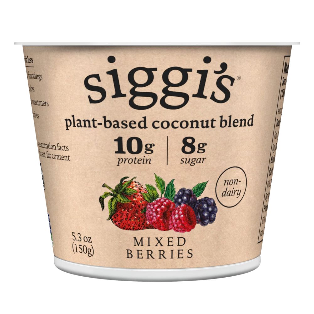 Siggi's Plant-Based Coconut Blend Mixed Berry Yogurt 5.3 oz