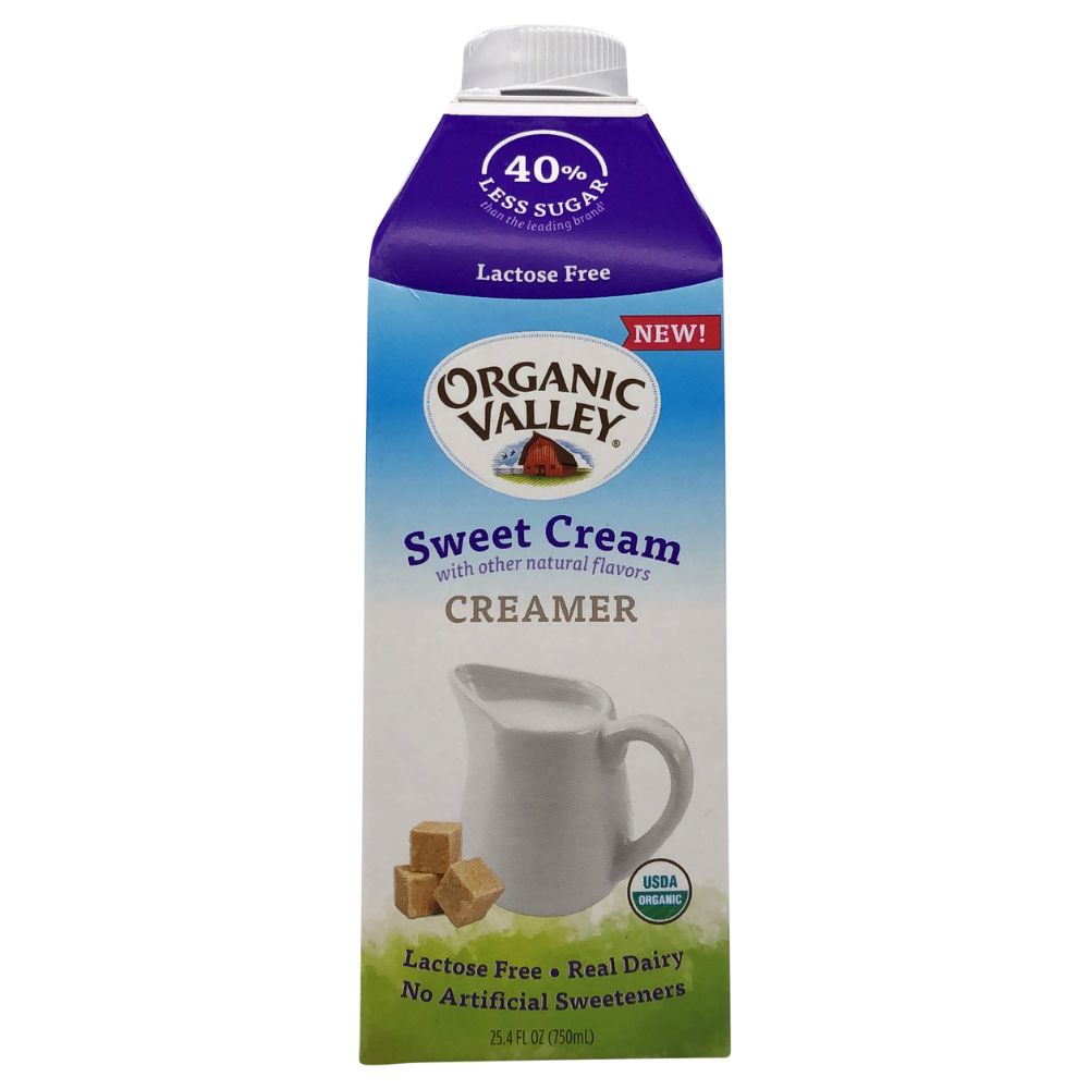 Organic Valley Sweet Cream Creamer 25.4 oz