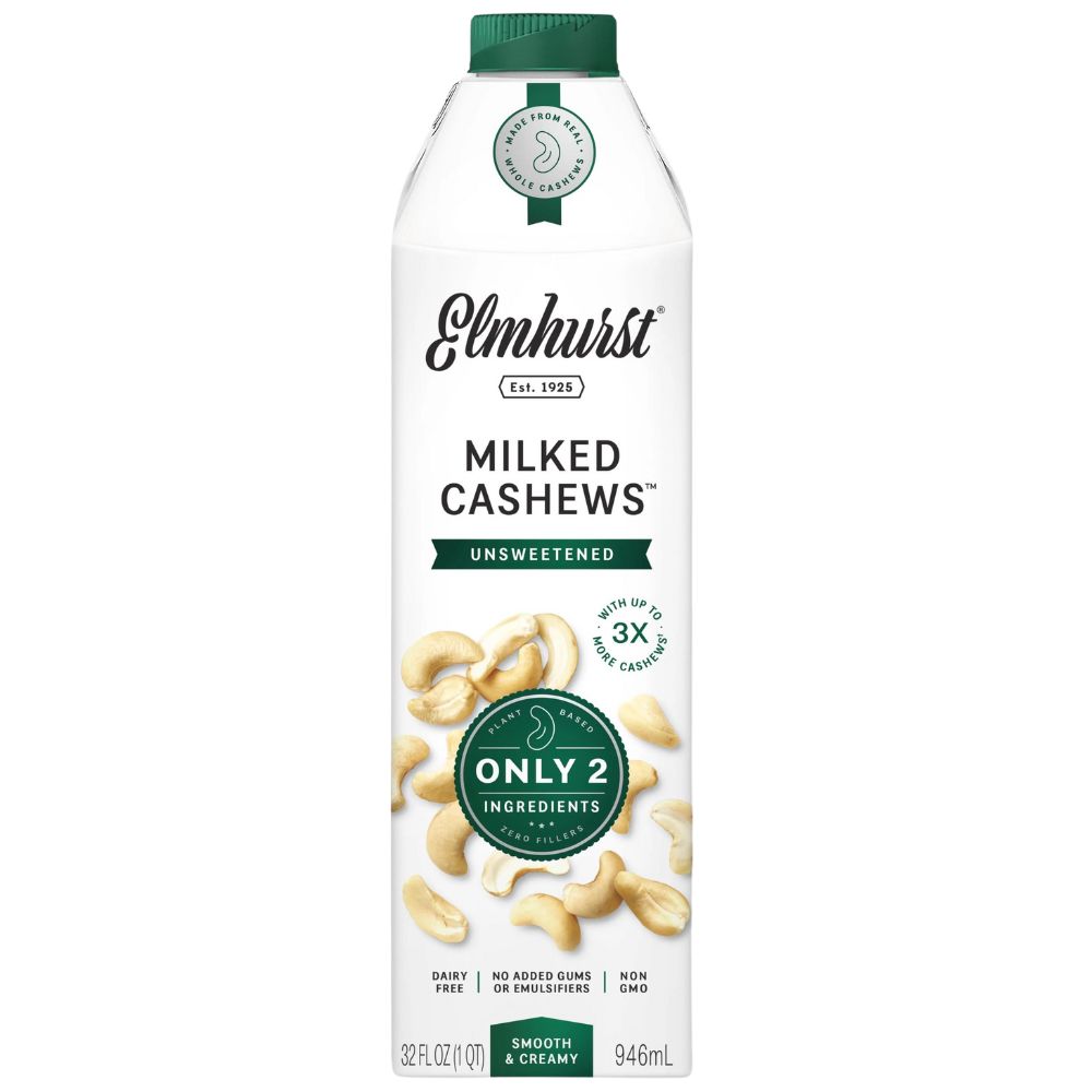 Elmhurst Unsweetened Milked Cashew 32 oz