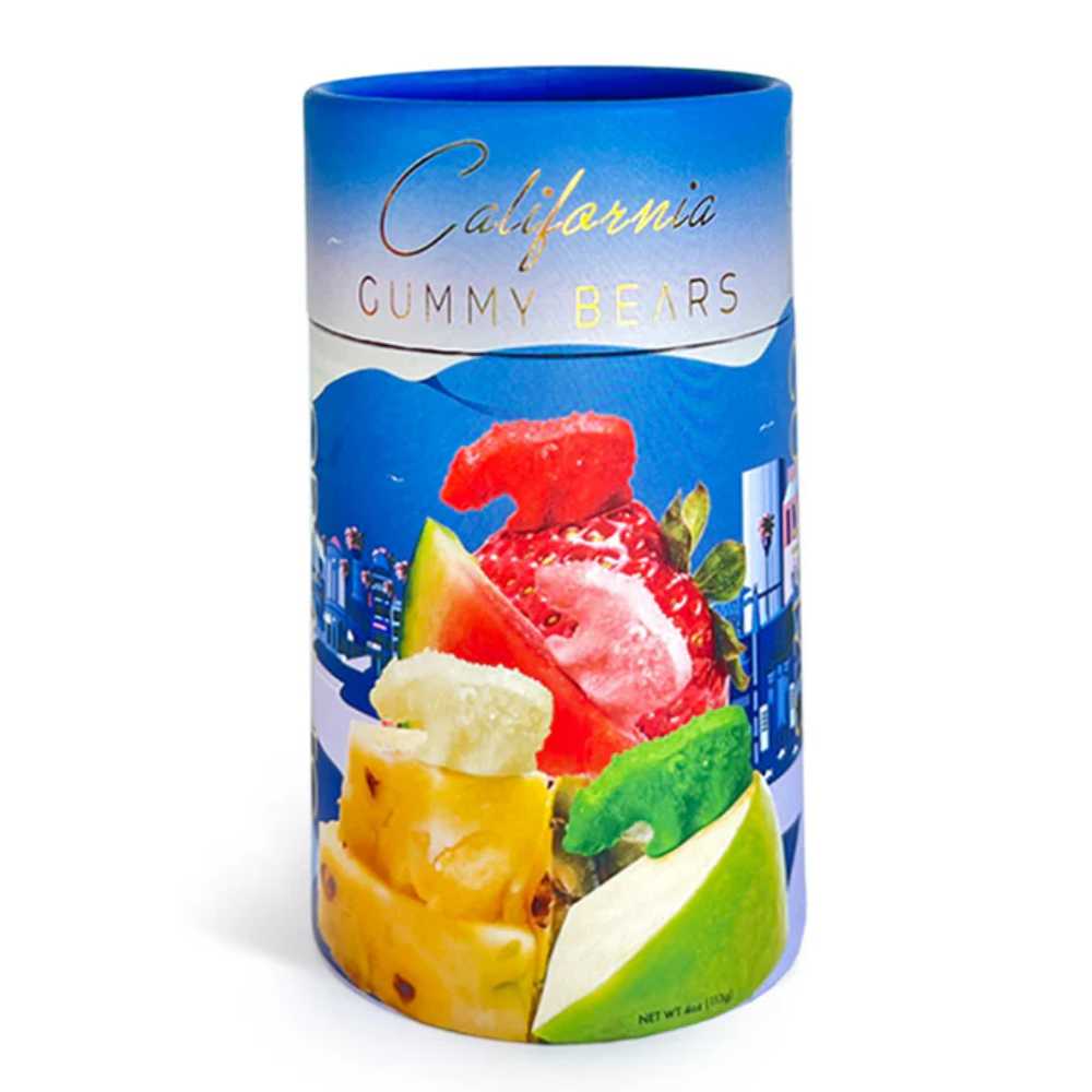 California Gummy Los Angeles Organic Sour Gummy Bears 4 oz
