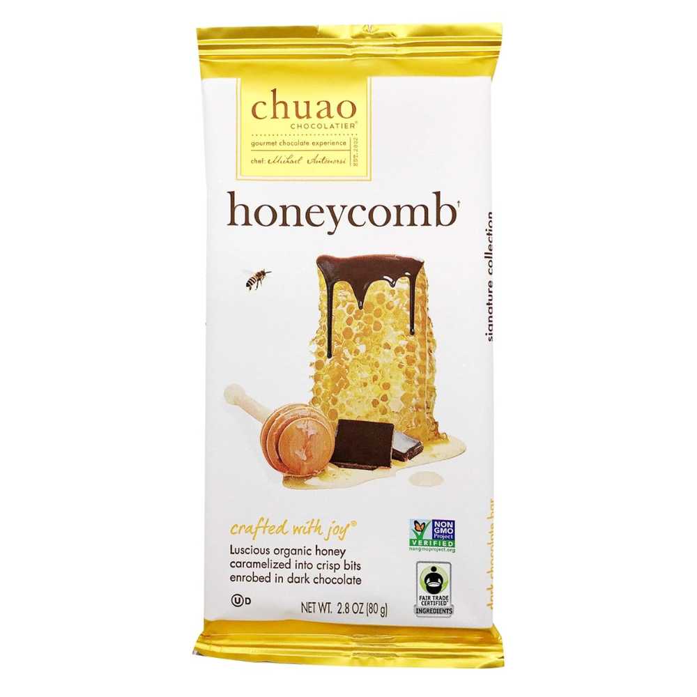 Chuao Dark Chocolate Honeycomb Bar 2.8 oz
