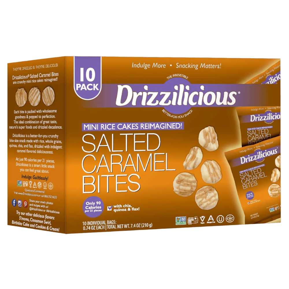 Drizzilicious Salted Caramel Bites 10 ct