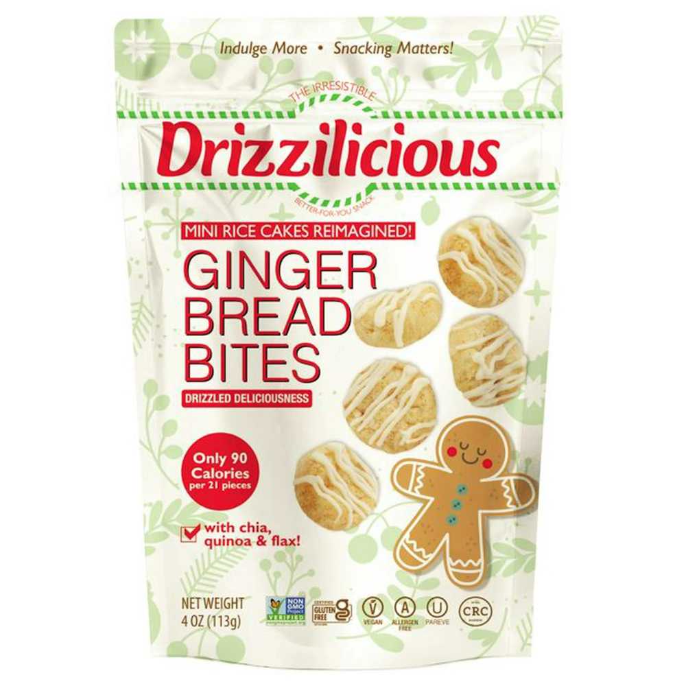 Drizzilicious Gingerbread Bites 4 oz