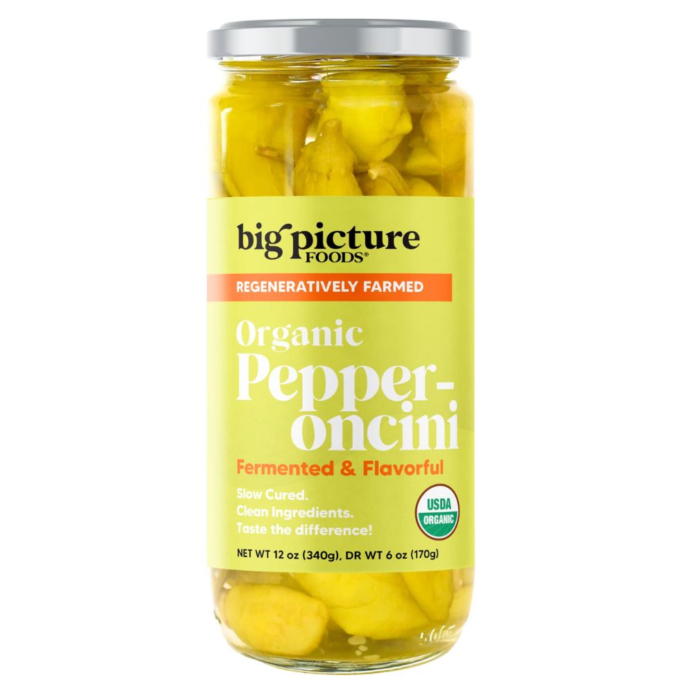 Big Picture Foods Organic Pepper-oncini 12 oz