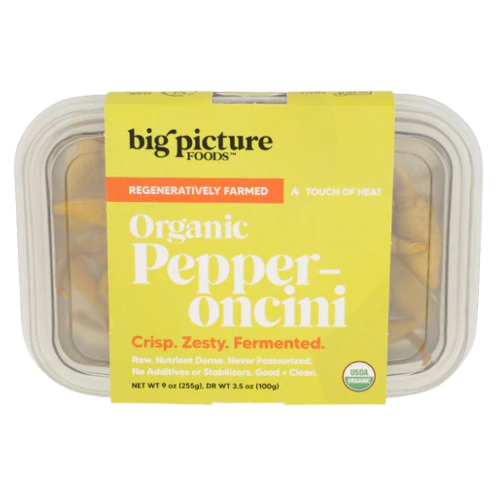 Big Picture Foods Organic Pepper-oncini 9 oz