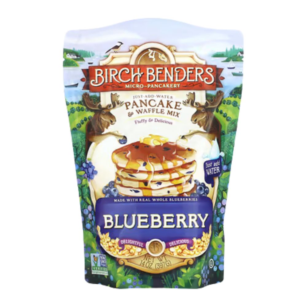 Birch Benders Blueberry Pancake & Waffle Mix 14 oz