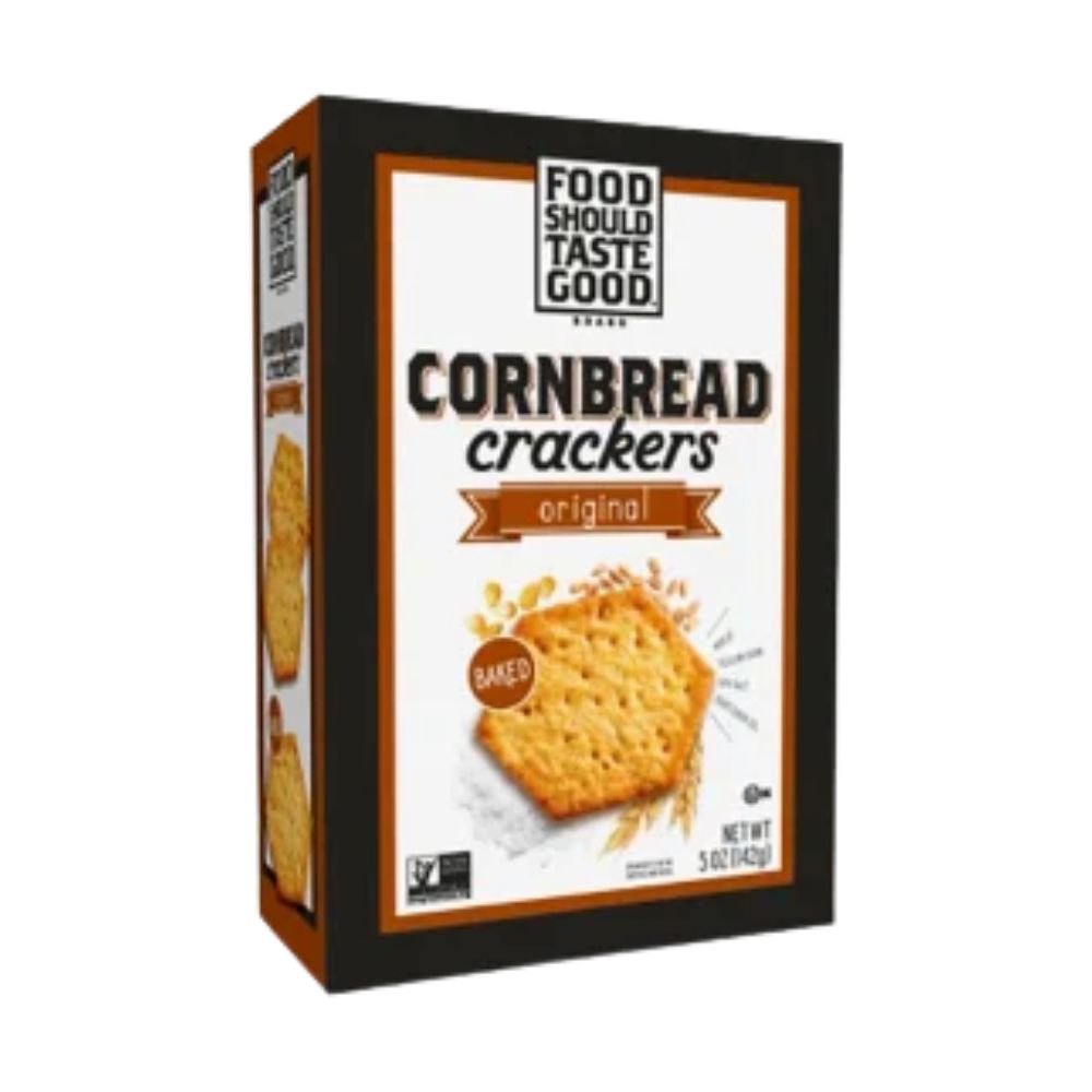 Food Should Taste Good Cornbread Crackers 5 oz