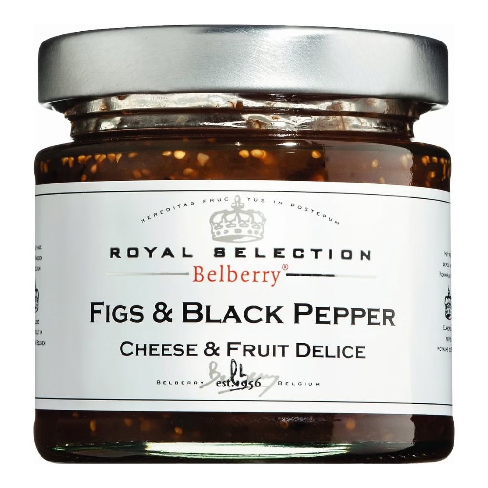 Belberry Royal Selection Figs & Black Pepper Cheese Pairing 4.5 oz