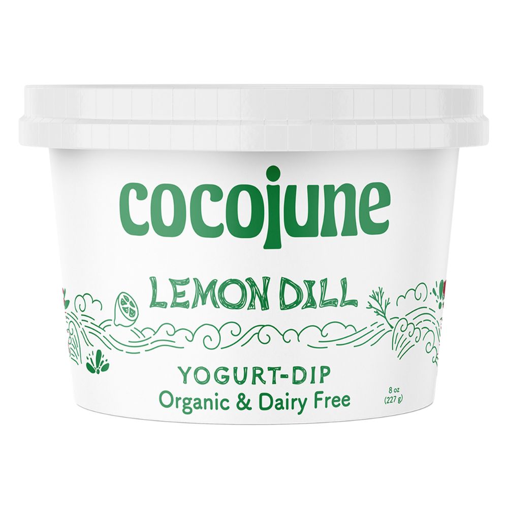 Cocojune Lemon Dill Yogurt Dip 8 oz