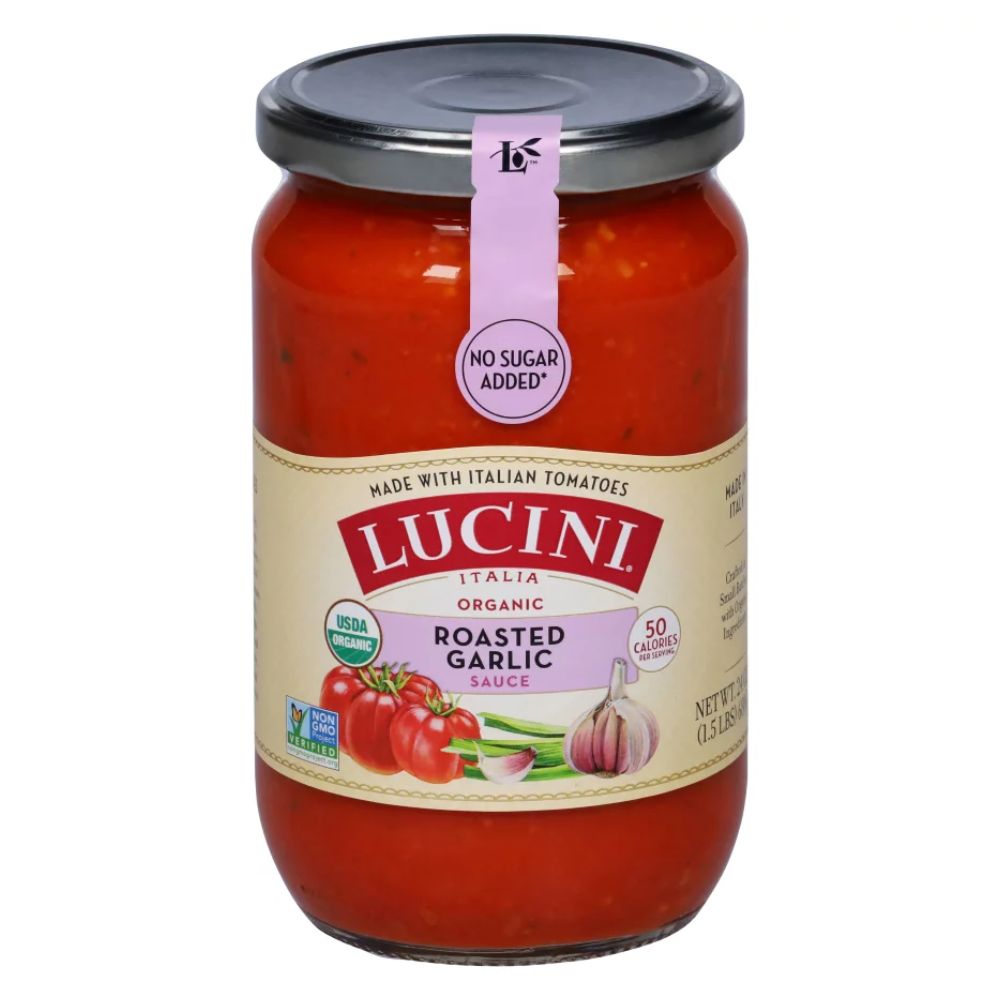 Lucini Organic Roasted Garlic Marinara Sauce 25.5 oz