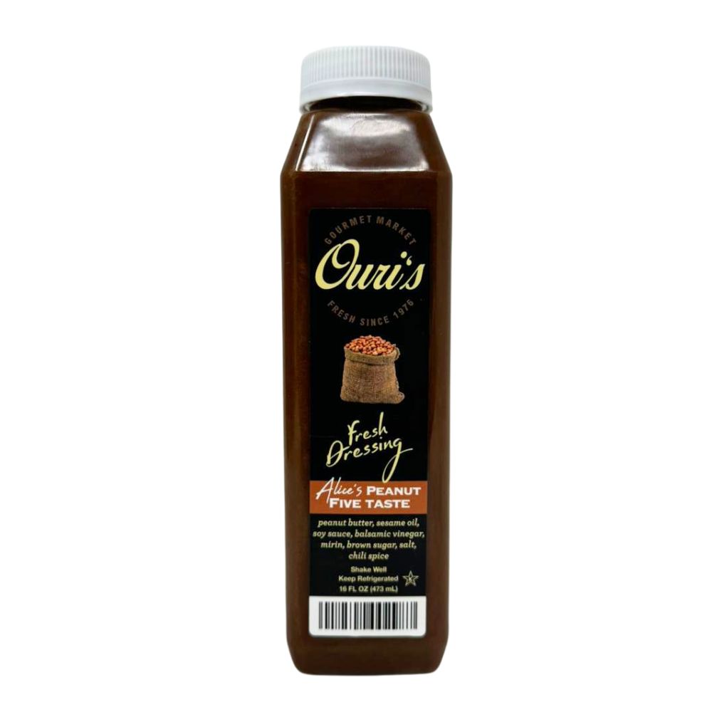 Ouri's Alice's Peanut Five Taste Dressing 12 oz