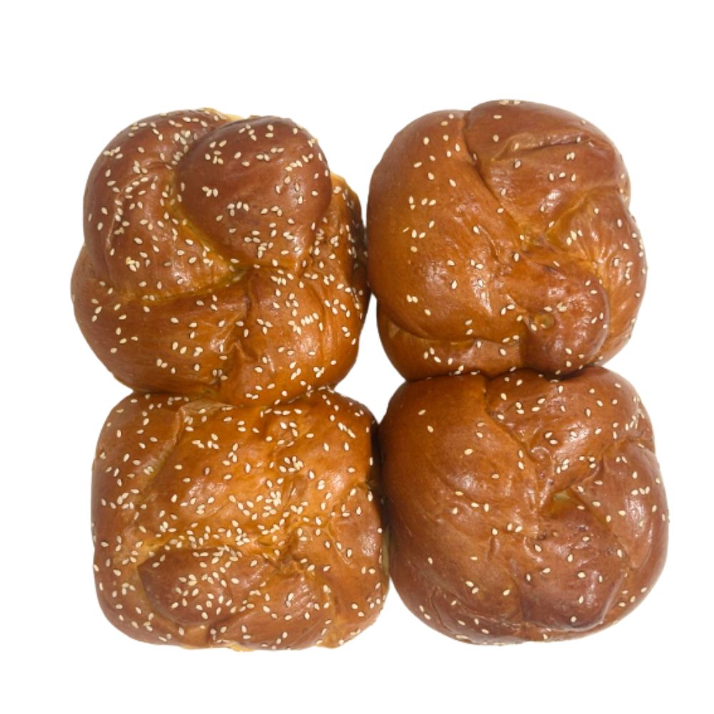 Ouri's Sesame Egg Challah Rolls