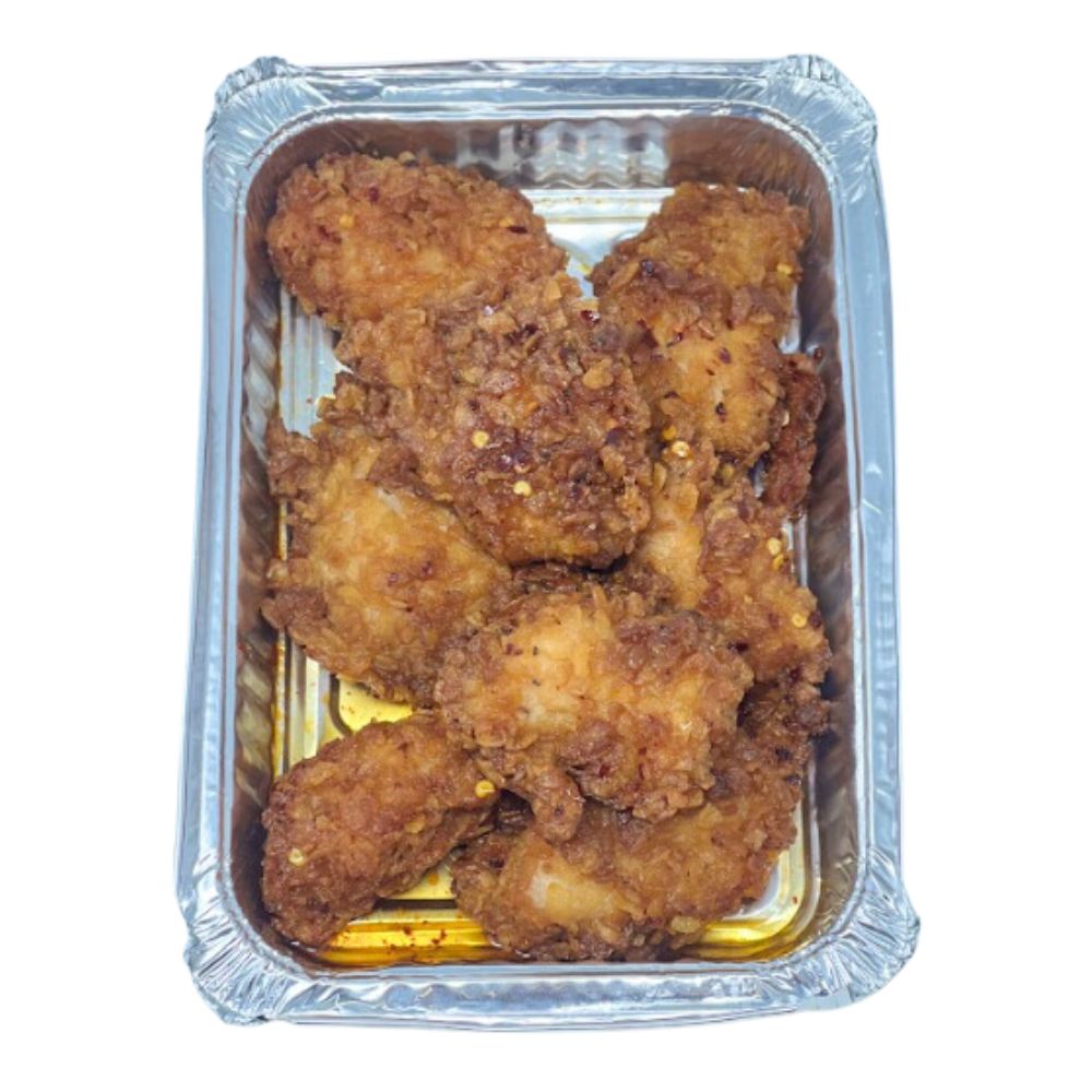 Ouri's Baked Rice Crispy Sweet Chili Chicken