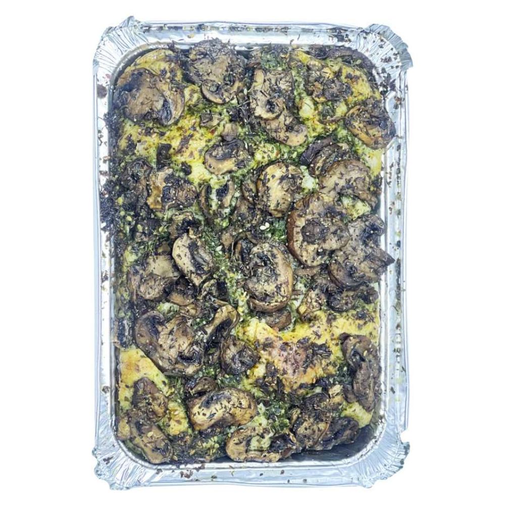 Ouri's  Mushroom Focaccia