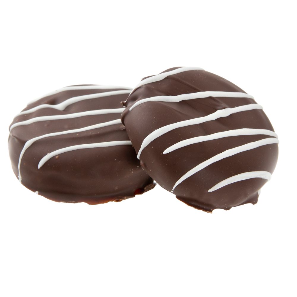 Ouri's Dark Chocolate Cookie Decorio White Drizzle 9 oz