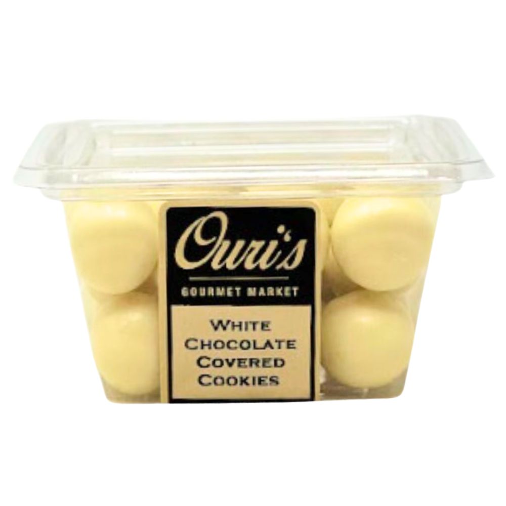 Ouri's White Chocolate Covered Cookies