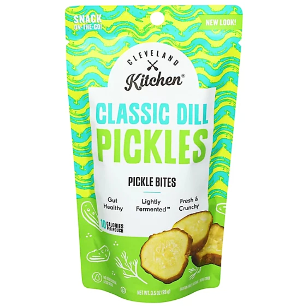 Cleveland Kitchen Classic Dill Pickle Garlicy Chips 3 oz