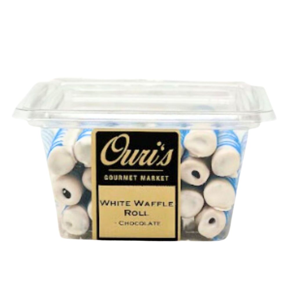Ouri's White Chocolate Waffle Roll