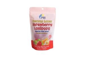 Pri Manuka Strawberry Lollipops 4 oz