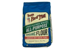 Bob's Red Mill Organic Unbleached White All Purpose Flour 80 oz