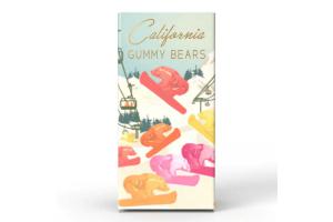 California Gummy Holiday Edition Fruit Mix Gummy Bears 4 oz