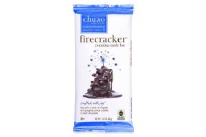 Chuao Dark Chocolate Firecracker Bar 2.8 oz