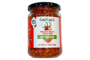 Cosi Come Red Datterino Tomatoes Cut in Half 12.35 oz