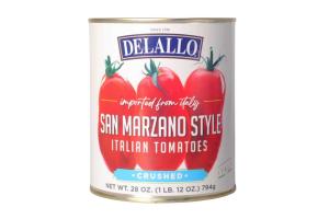 Delallo San Marzano Style Crushed Italian Tomatoes 28 oz