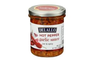Delallo Hot Pepper Garlic Sauce 7 oz