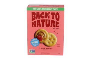 Back To Nature Classic Round Crackers 6.5 oz