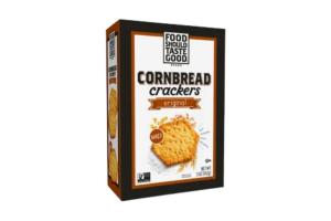 Food Should Taste Good Cornbread Crackers 5 oz